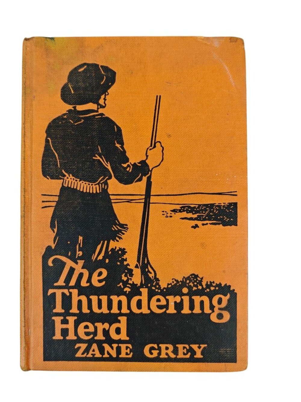The Thundering Herd Zane Grey 1925 Hardcover Western Fiction Antique